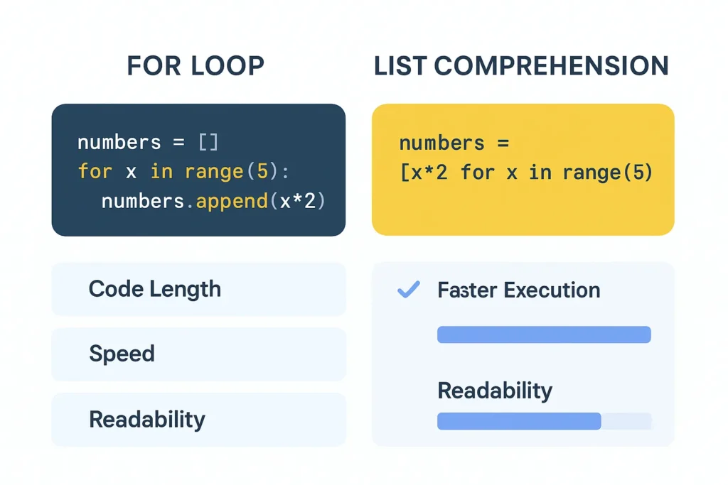 advanced list comprehension Python.